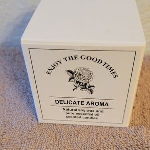 Delicate Aroma Natural Soy Wax Candle Jamine Scent